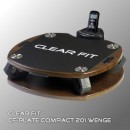 Виброплатформа Clear Fit CF-PLATE Compact 201 WENGE - магазин СпортДоставка. Спортивные товары интернет магазин в Курске 