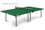 Теннисный стол всепогодный Start-Line Sunny Light Outdoor green облегченный вариант 6015-1 s-dostavka - магазин СпортДоставка. Спортивные товары интернет магазин в Курске 