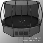 Каркасный батут Clear Fit SpaceHop 10Ft - магазин СпортДоставка. Спортивные товары интернет магазин в Курске 