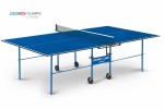 Теннисный стол для помещения black step Olympic с сеткой для частного использования 6021 s-dostavka - магазин СпортДоставка. Спортивные товары интернет магазин в Курске 