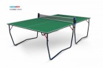 Теннисный стол Hobby Evo green - ультрасовременная модель для использования в помещениях - магазин СпортДоставка. Спортивные товары интернет магазин в Курске 