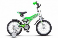 Детский велосипед Stels Jet 14" Z010 зеленый  2022 - магазин СпортДоставка. Спортивные товары интернет магазин в Курске 