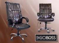 Офисное массажное кресло EGO BOSS EG1001 Шоколад в комплектации LUX - магазин СпортДоставка. Спортивные товары интернет магазин в Курске 