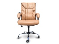 Офисное массажное кресло EGO BOSS EG1001 Орех в комплектации LUX - магазин СпортДоставка. Спортивные товары интернет магазин в Курске 