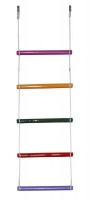 Детская веревочная лестница для ДСК 5 перекладин цвет радуга ЛВ5-3А - магазин СпортДоставка. Спортивные товары интернет магазин в Курске 