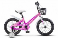 Детский велосипед Stels Pilot-150 16" V010 розовый 2022 - магазин СпортДоставка. Спортивные товары интернет магазин в Курске 